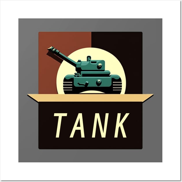 TANK Wall Art by Flowerandteenager